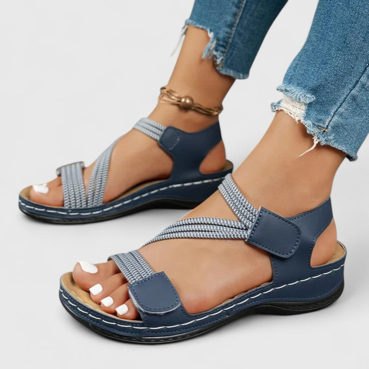 Sofía - Sandalias confort casual con tiras ajustables