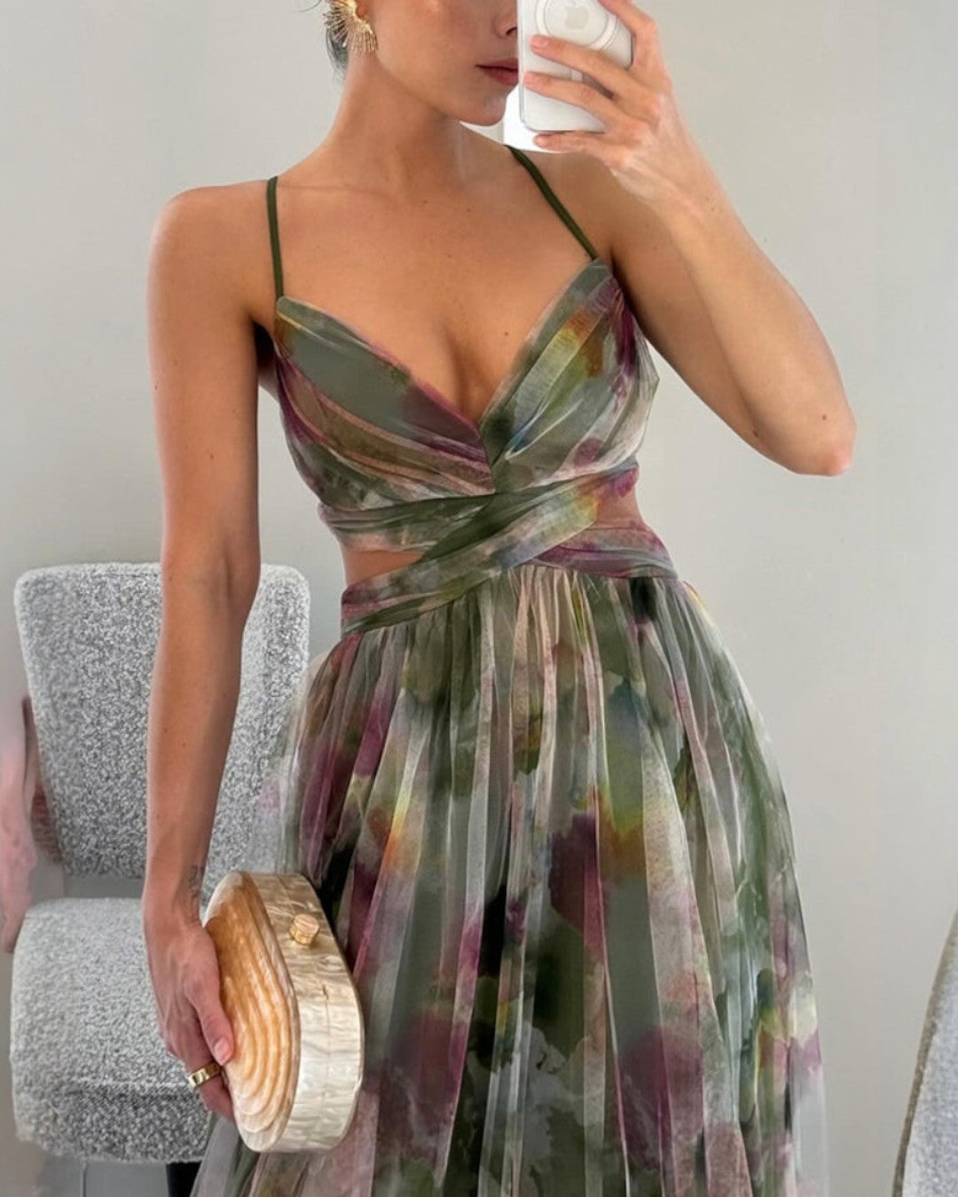 Giselle - Maxivestido floral y elegante