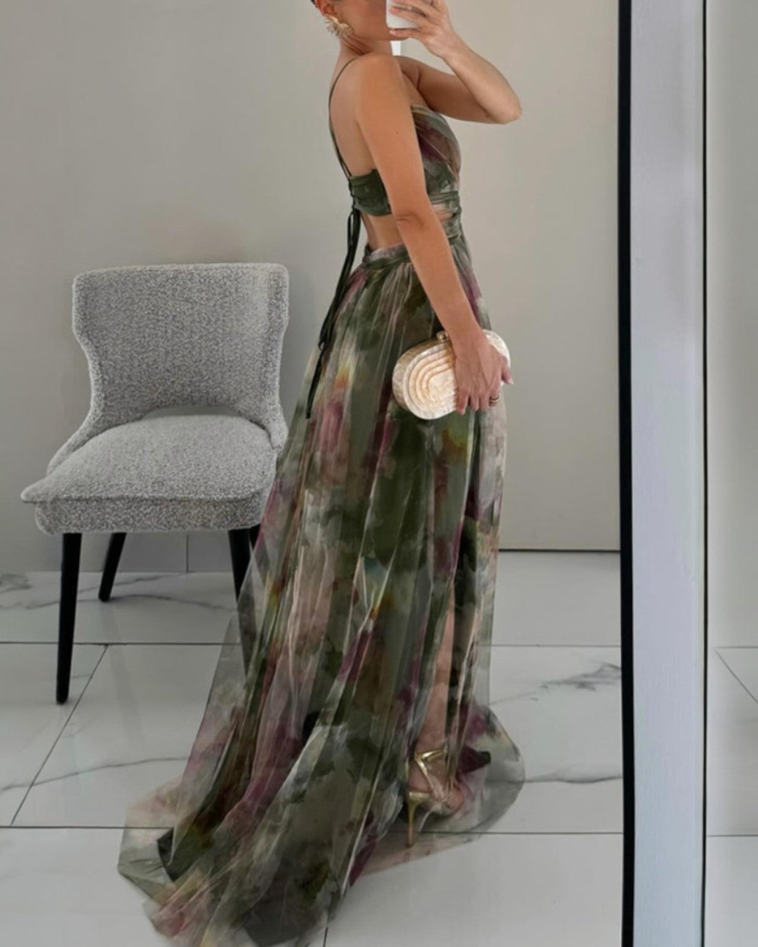 Giselle - Maxivestido floral y elegante