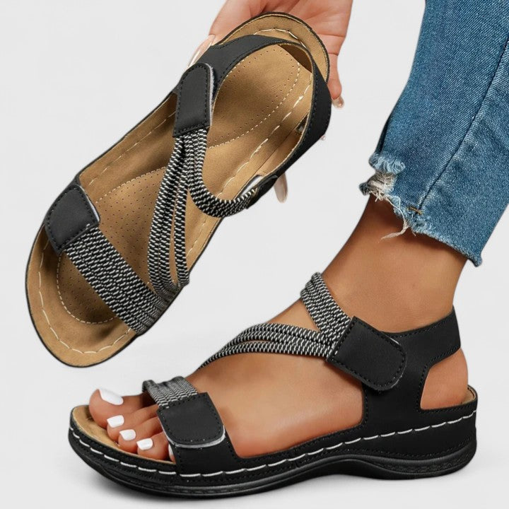 Sofía - Sandalias confort casual con tiras ajustables