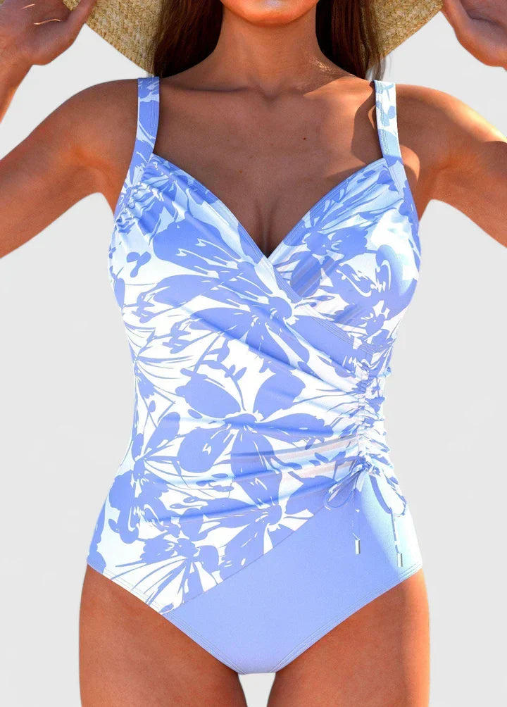 Bañador Sorynelle elegante con talle alto y efecto reductor