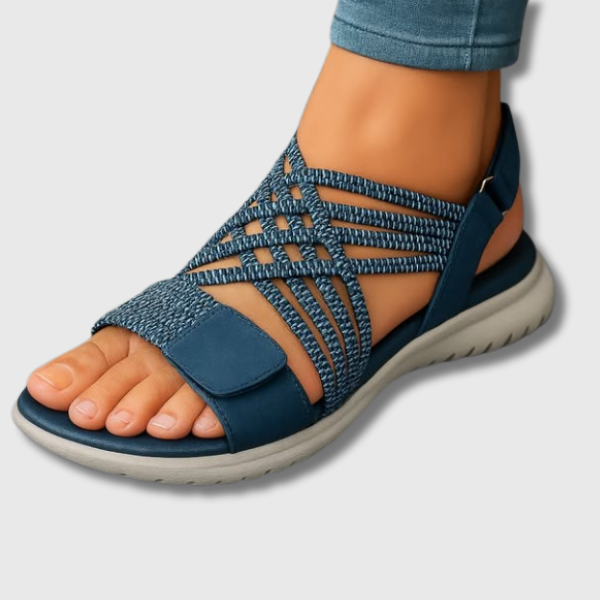 Silvia - Sandalias suela ultraligera con tiras elásticas