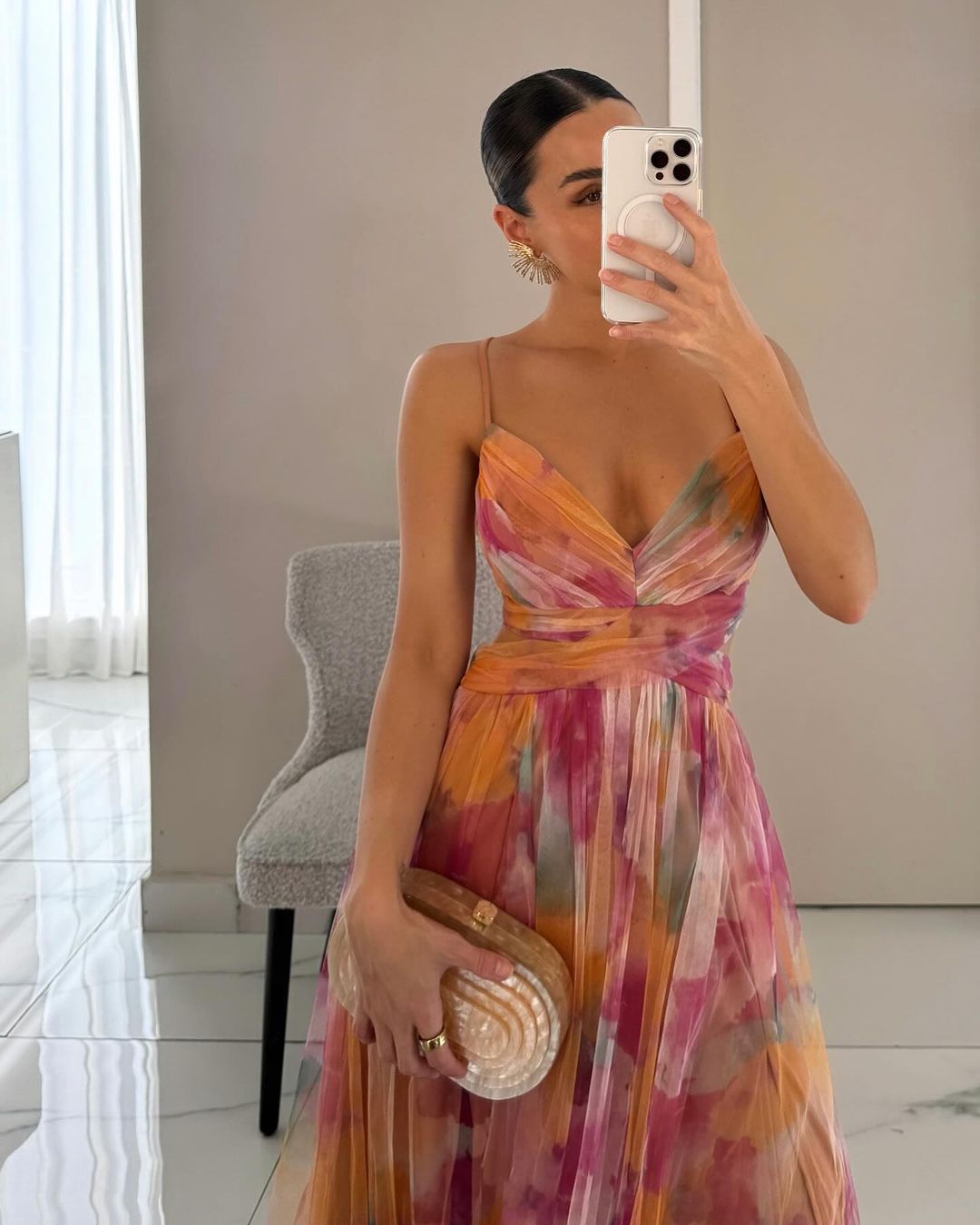 Giselle - Maxivestido floral y elegante