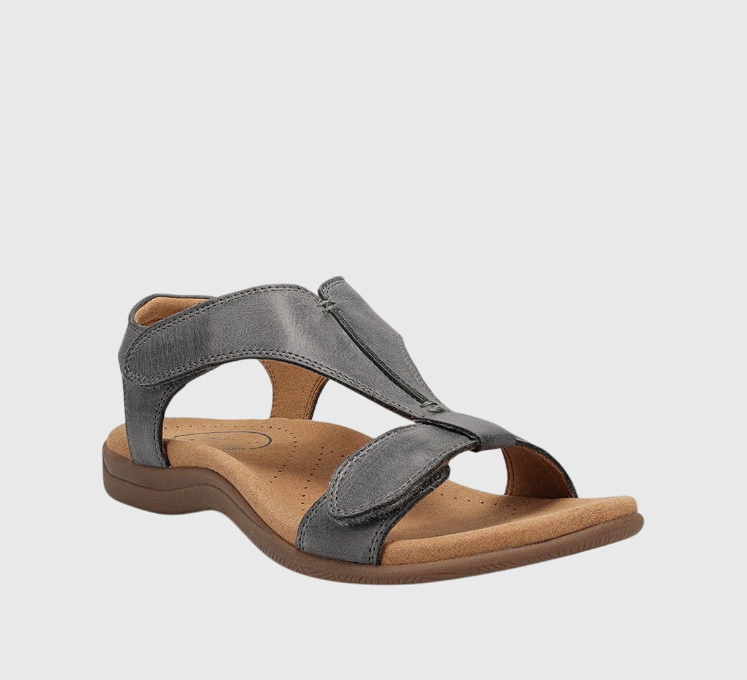 Sandalias de tira en T con plantilla ergonómica