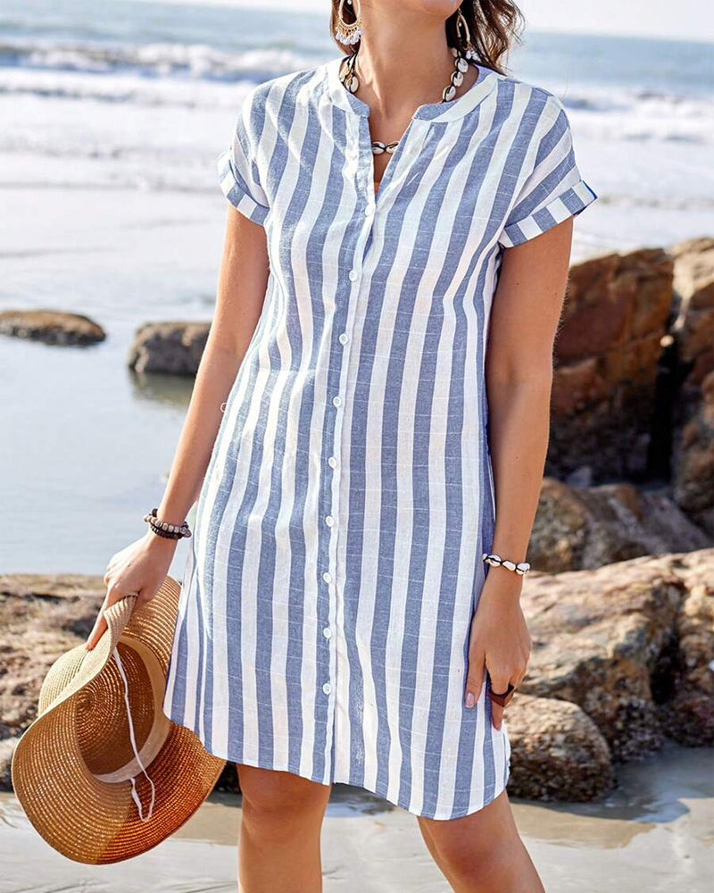 Pamelina | Abito a righe elegante