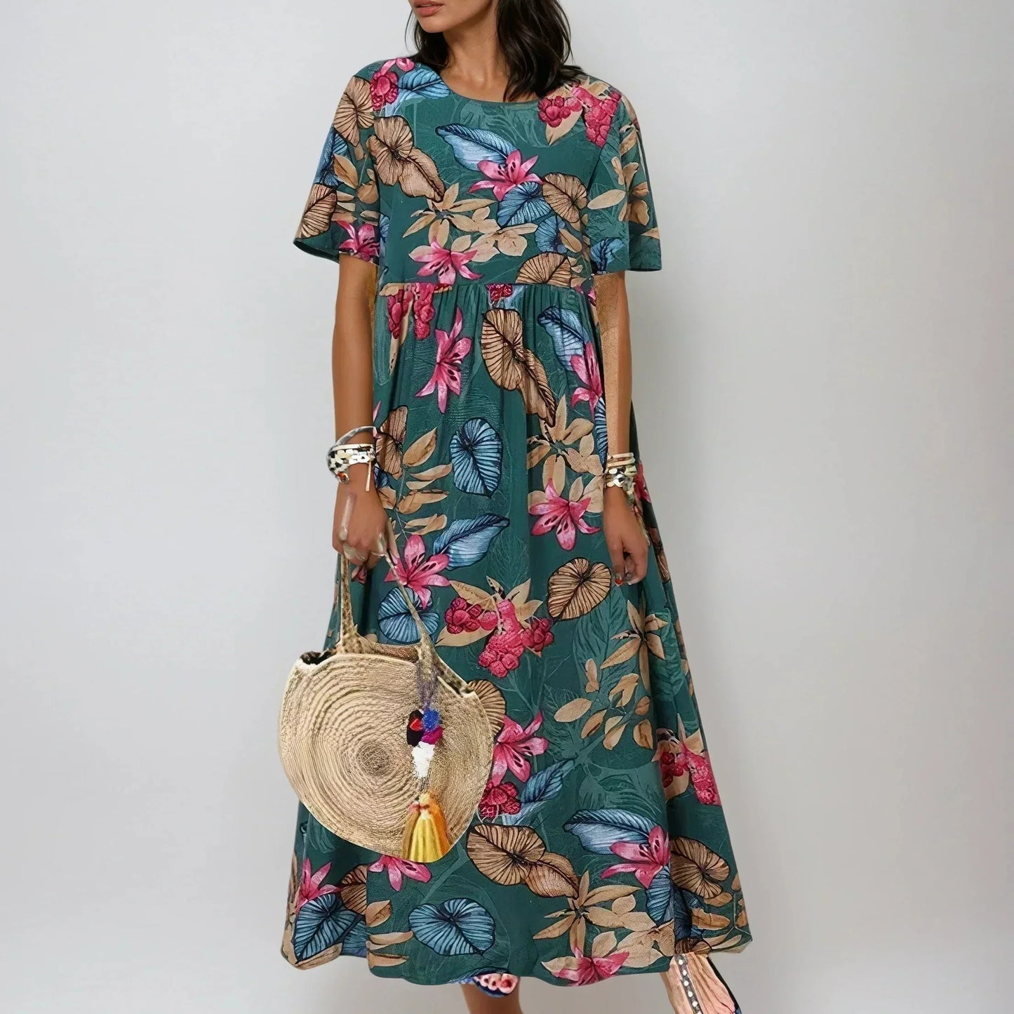 Avelina - Vestido floral de corte
