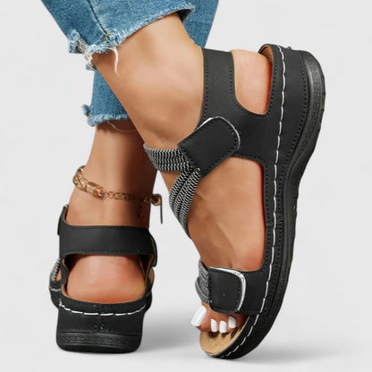 Sofía - Sandalias confort casual con tiras ajustables