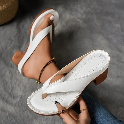 Serena | Sandalias ortopédicas de tacón - confort y elegancia