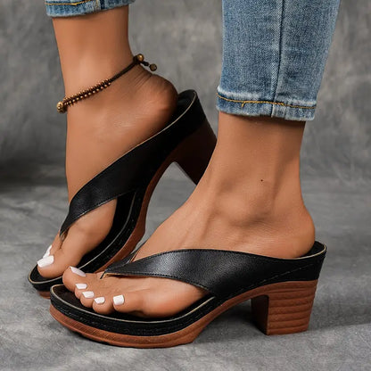 Serena | Sandalias ortopédicas de tacón - confort y elegancia