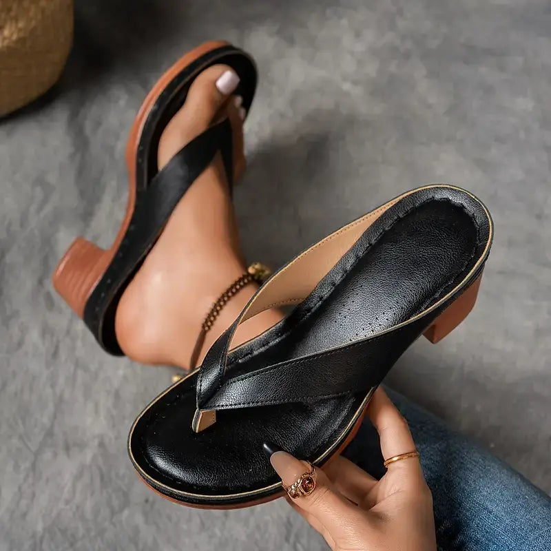 Serena | Sandalias ortopédicas de tacón - confort y elegancia
