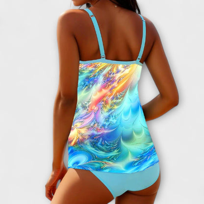 Tankini Patrizia elegante con ajuste favorecedor