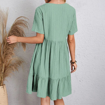 Maeva - Vestido boho con volantes