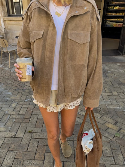 Sienna | Chaqueta de ante elegante