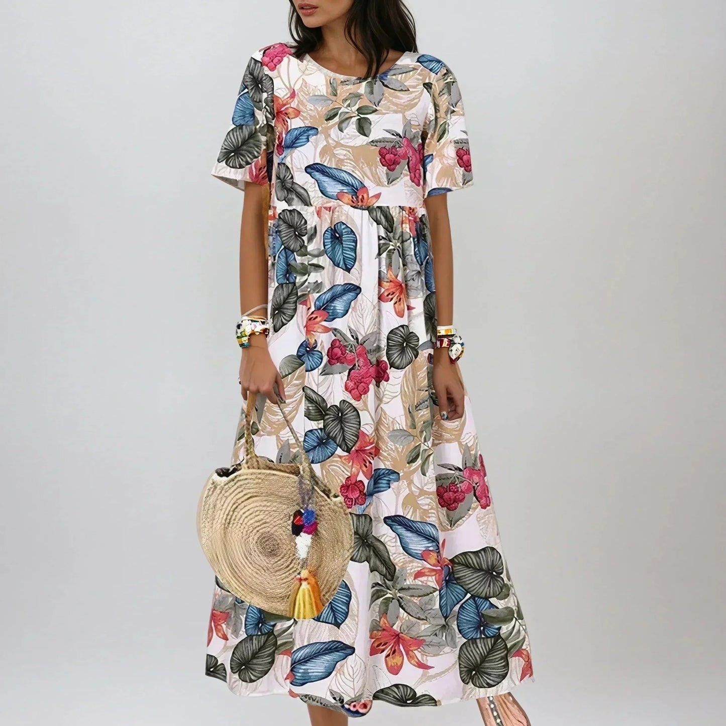 Avelina - Vestido floral de corte