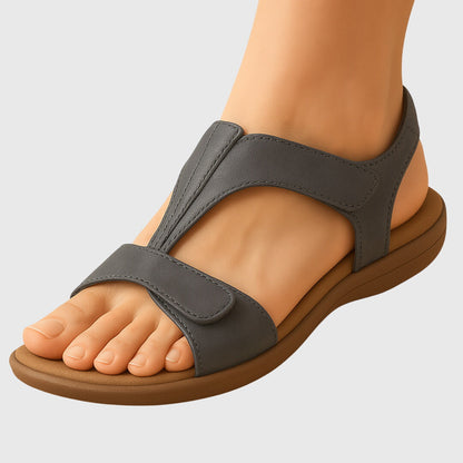 Sandalias de tira en T con plantilla ergonómica