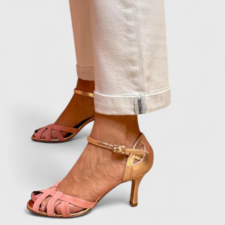 Dania - Tacones con tira en T elegantes