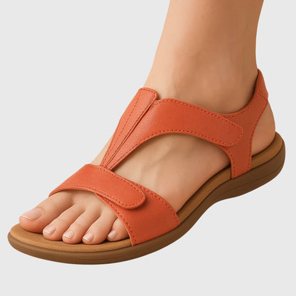 Sandalias de tira en T con plantilla ergonómica