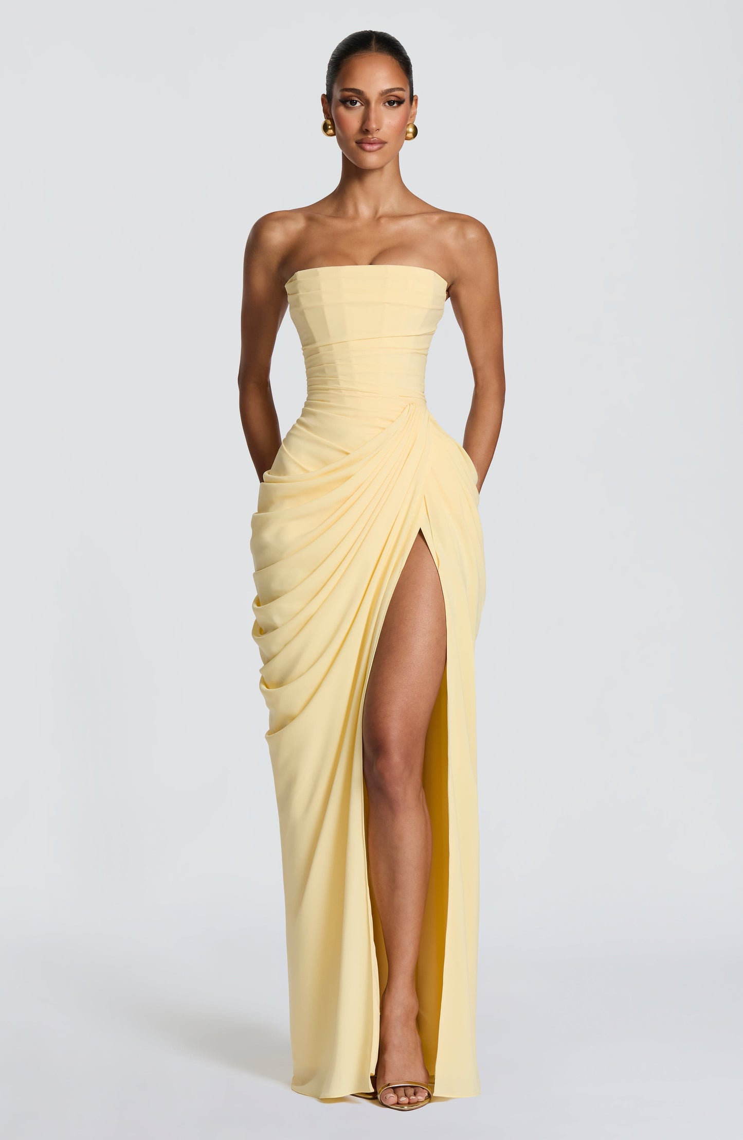 Cyra™ - Vestido Largo de Chiffon