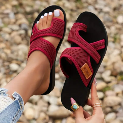 Clemencia - Sandalias elegantes con suela antideslizante