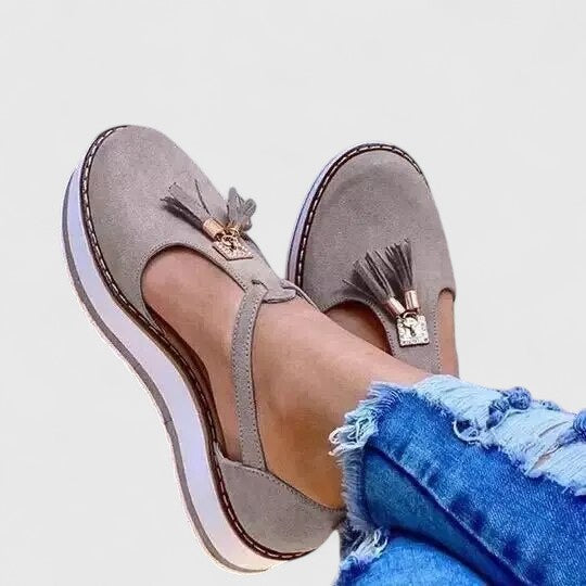 Halia - Mocasín elegante con tira ajustable