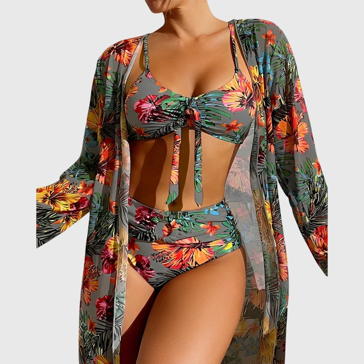 Bikini Luna | escote en V rellenos extraíbles