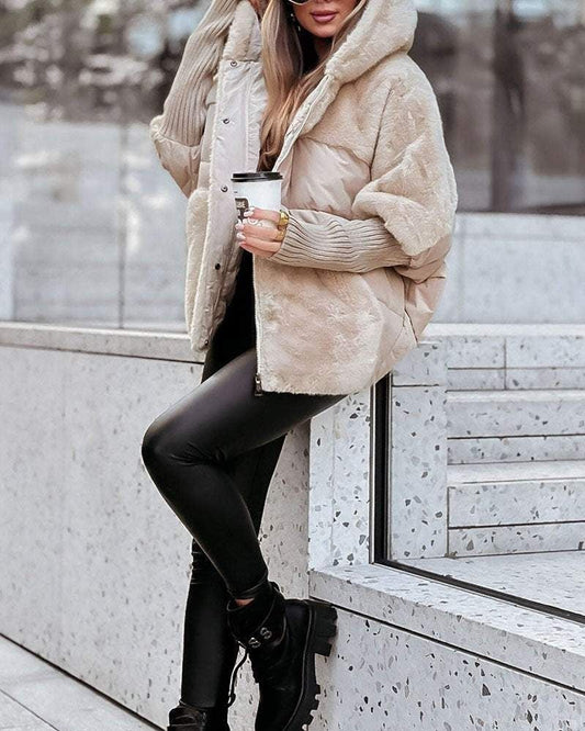 Maia - chaqueta acolchada Luxe Velvet