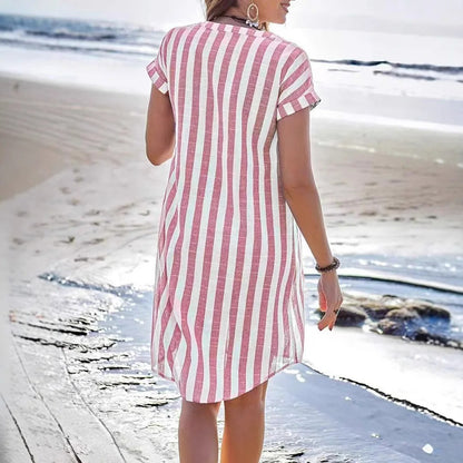 Pamelina | Abito a righe elegante