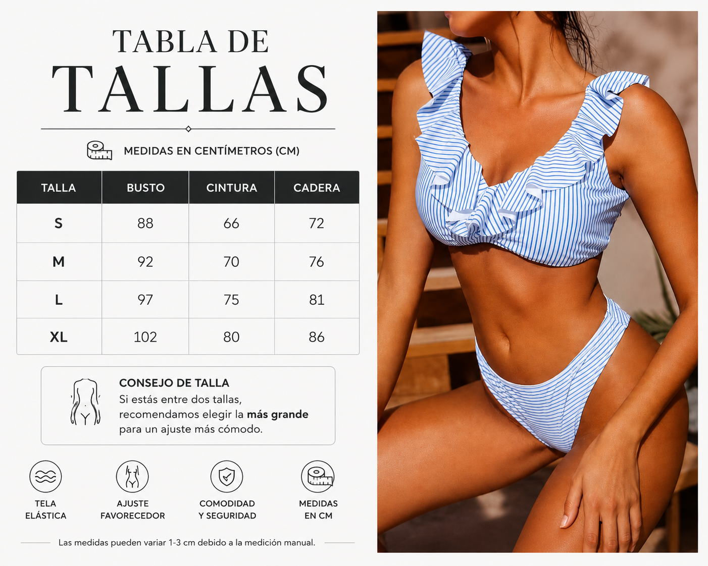 Bikini Bianca | Elegancia y frescura para el verano